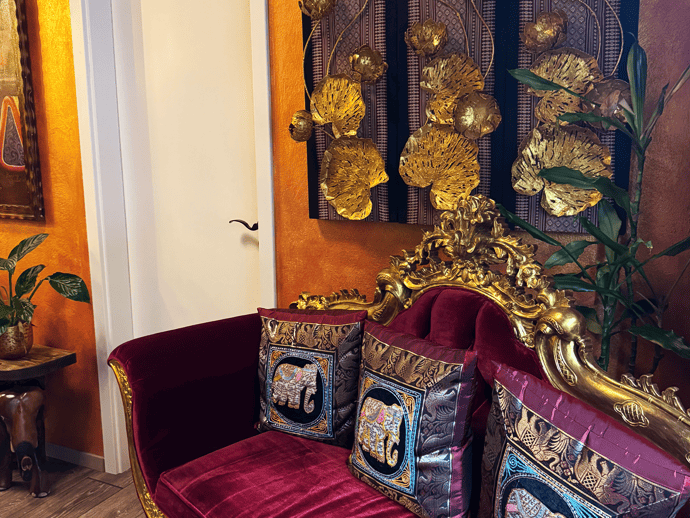 Sitzbereich bei Miedie Thaimassage