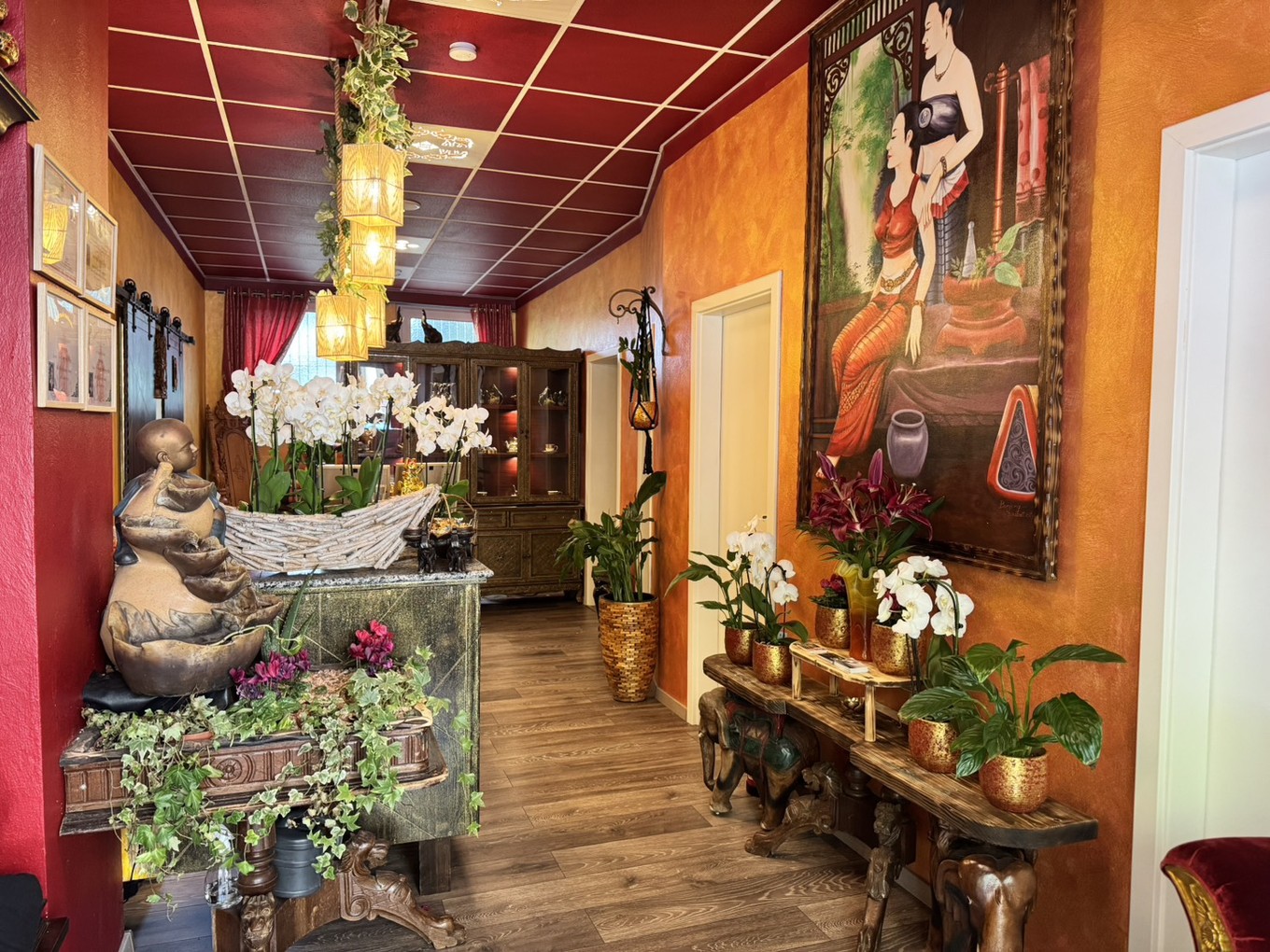 Eingangsbereich bei Miedie Thaimassage
