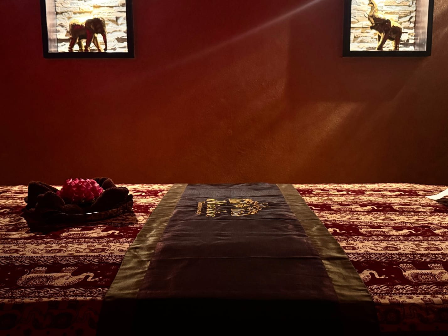 Massageraum bei Miedie Thaimassage