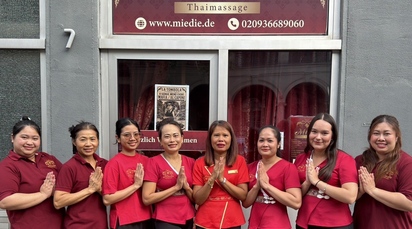 Das Team von Miedie Thaimassage begrüßt Sie